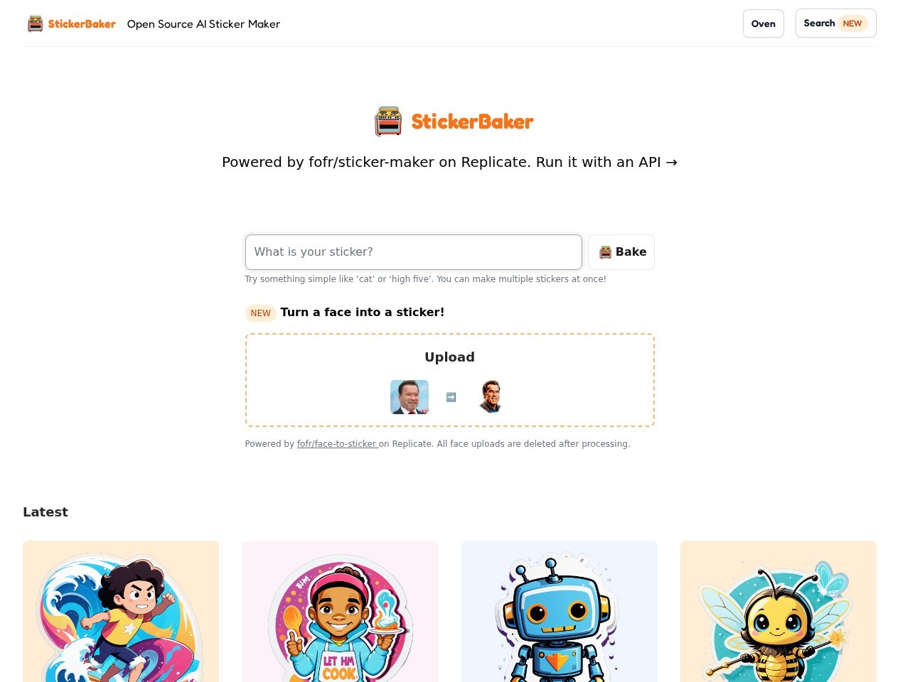 StickerBaker