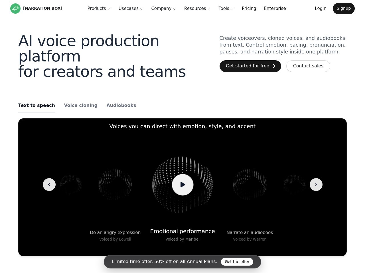 Narration Box