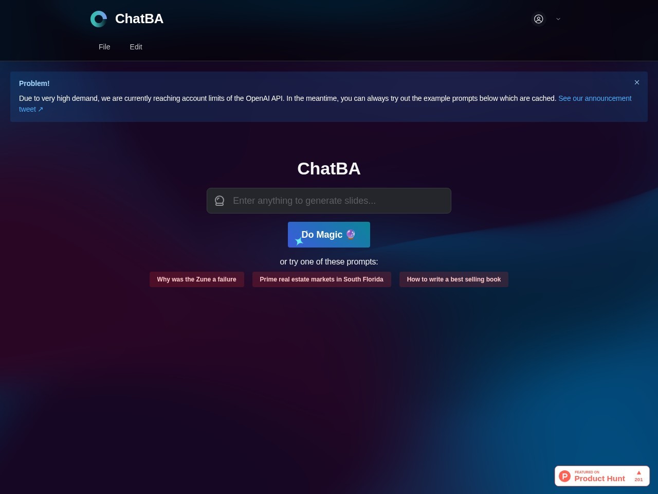 ChatBA
