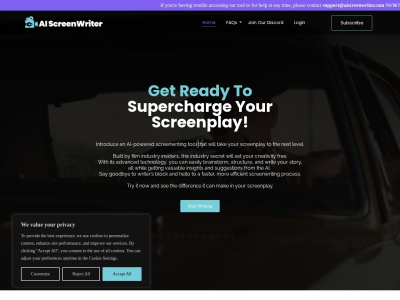 AI Screenwriter