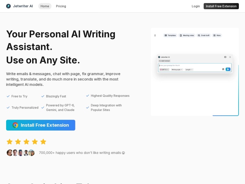 ChatGPT Writer