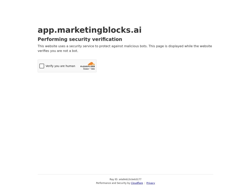 MarketingBlocks AI
