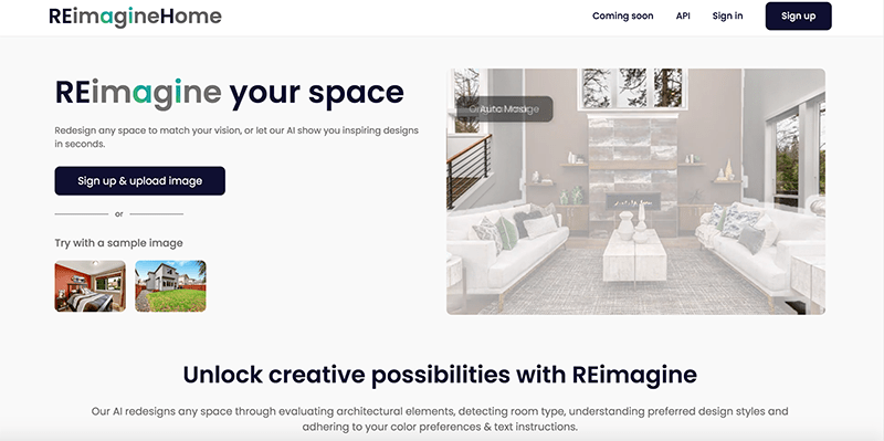 REimagine Home: AI