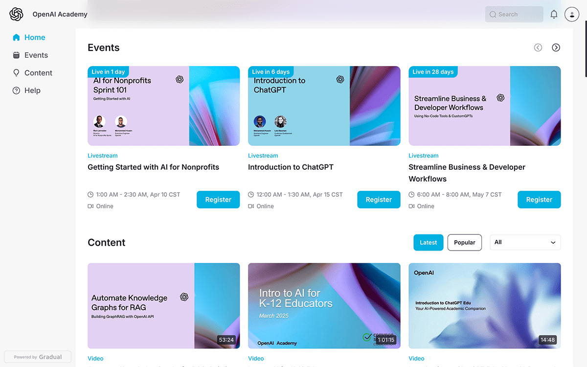 OpenAI Academy